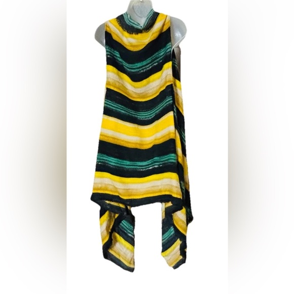 Do Everything In Love Southwest Stripe Long Kimono Duster One Size Colorful - Picture 6 of 7